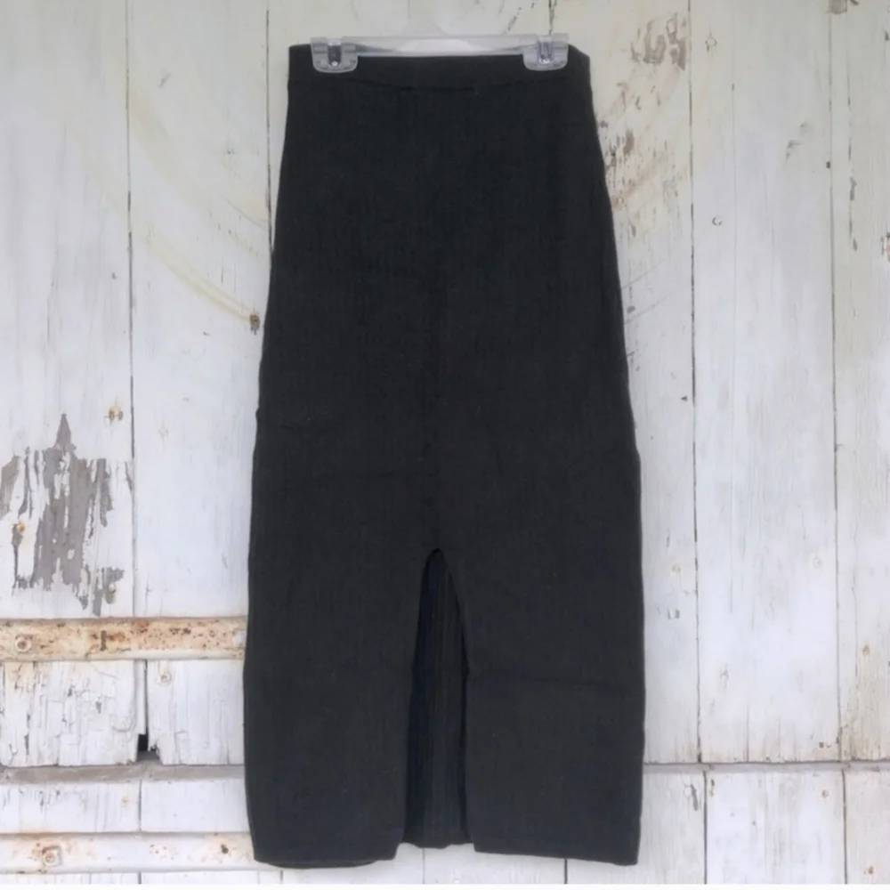 Free People Ribbed Pencil  Skirt New With Tags - Picture 2 of 8